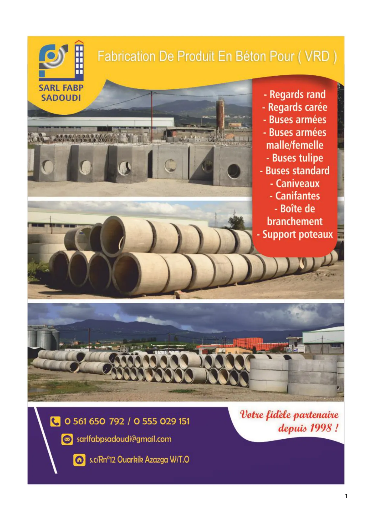 Aperçu : Catalogue produits FABP